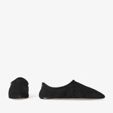 Stellene black suede ballet flats