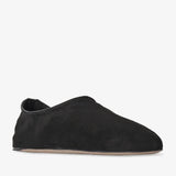 Stellene black suede ballet flats