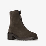 Hike sporty suede zip boots