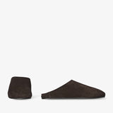 Hudson brown mule slides