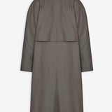 Emma wool twill coat