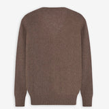 Phef cotton cashmere v-neck sweater