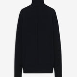 Stepny black turtleneck sweater