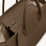 Marlo 12 dark muschio leather bag