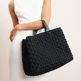 Cabas 38 knitted tote bag