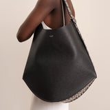 Le Gail large leather tote bag