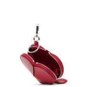 Le Coeur Mini red leather purse