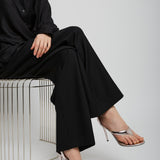 Infradito 90 blush leather sandals