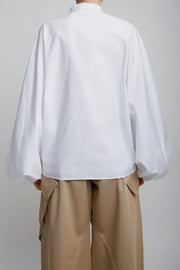 Baloon white shirt