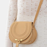 Marcie mini beige crossbody bag