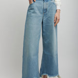 Iced blue trousers