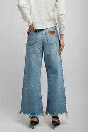 Iced blue trousers