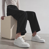 Vieira white leather sneakers