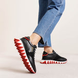 Loubishark donna black sneakers