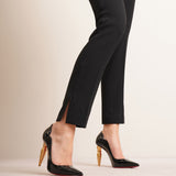 Lipchick 100 black patent pumps