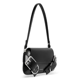 Voyou black shoulder bag