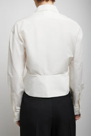 Wrap bow shirt