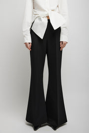 Flaired smoking pants
