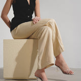 Lupita 70 transparent pvc mules
