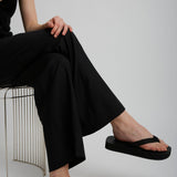 Dune platform sandals