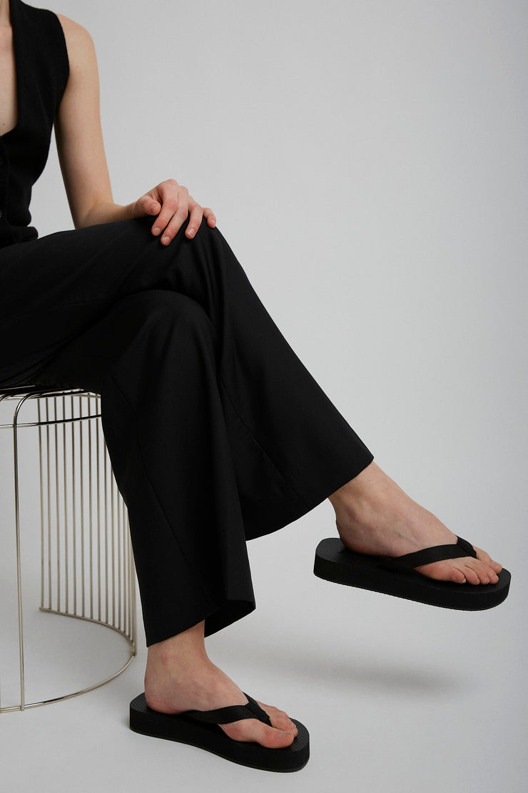 Dune platform sandals