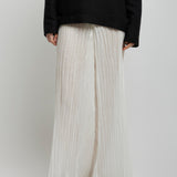 Hypnosta cotton poplin wide leg pants