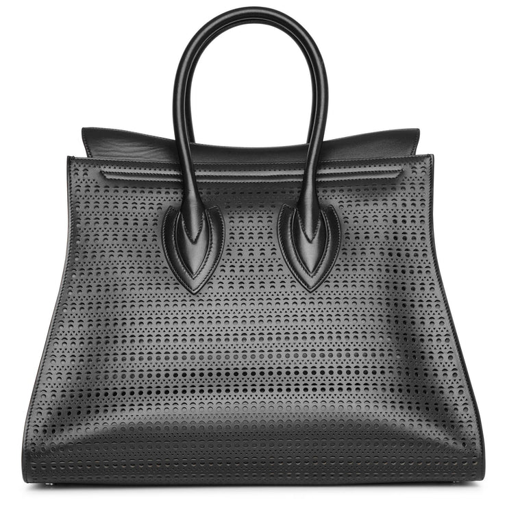 Sidi 41 black leather tote bag