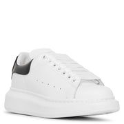 White and black classic heart sneakers