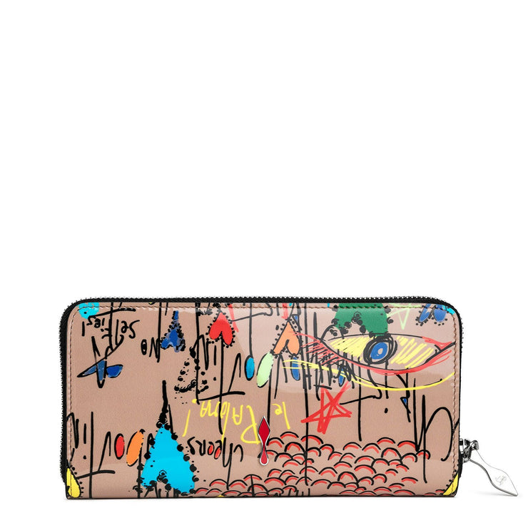 Panettone beige loubitag wallet