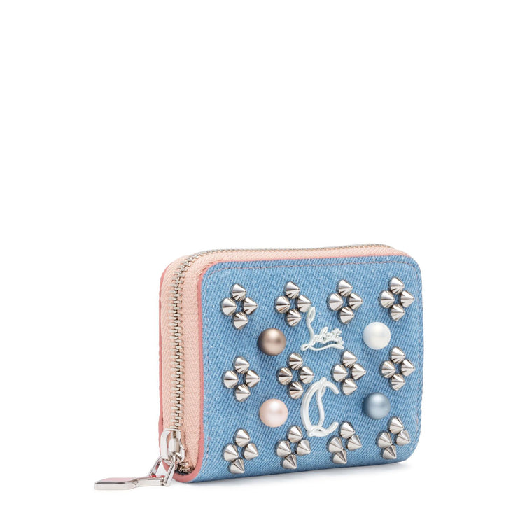 Panettone Pearl Blue Denim Coin Purse