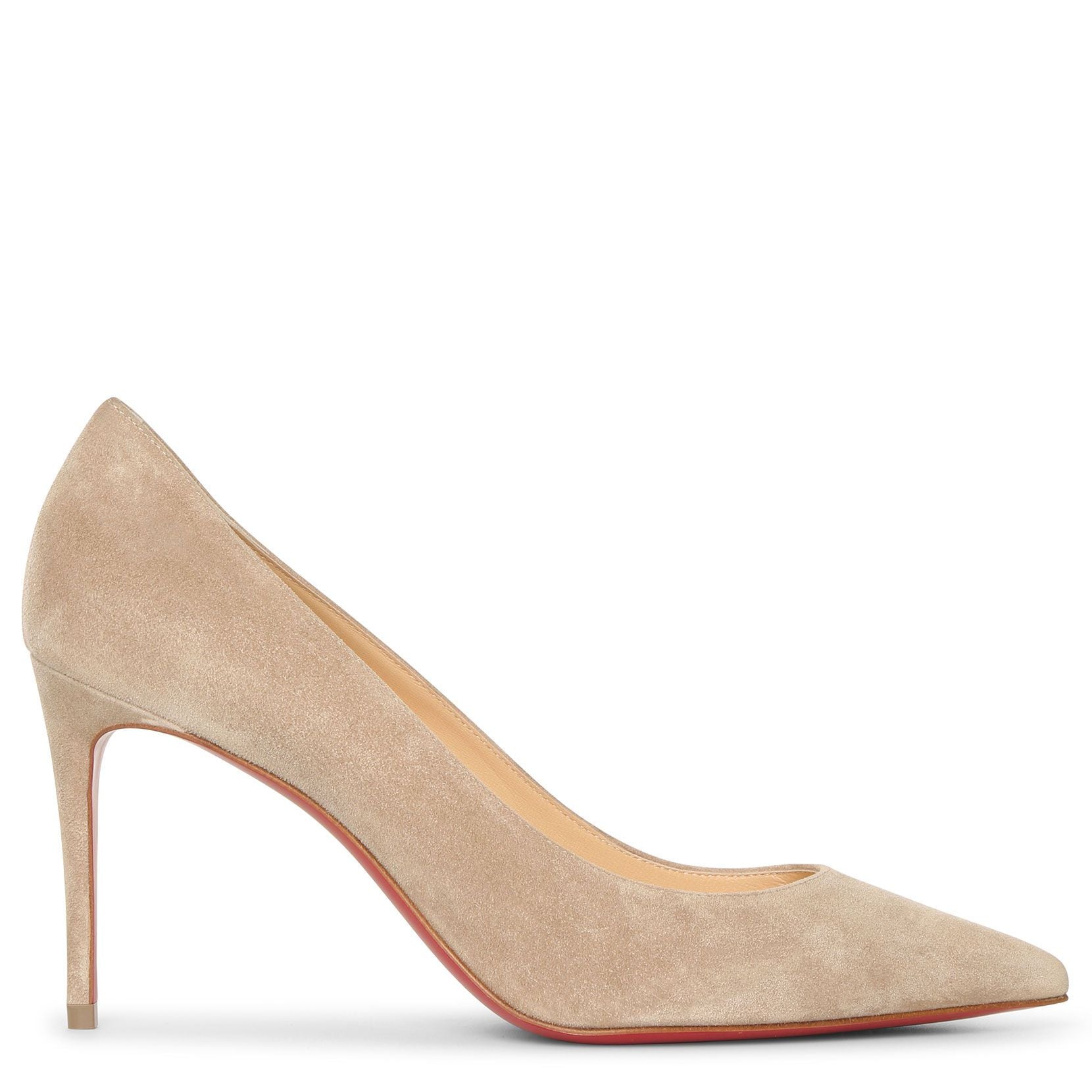 Kate 85 nocciola suede pumps