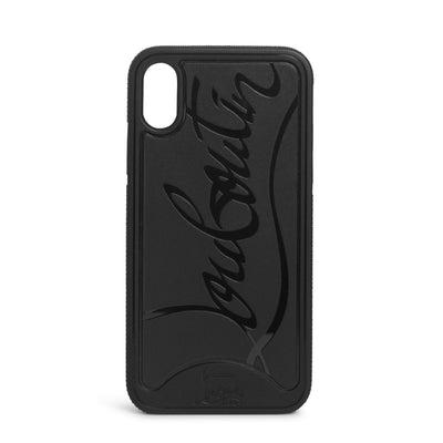 Loubiphone black sneakers case iPhone X