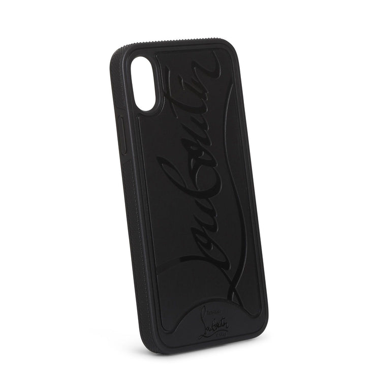 Loubiphone black sneakers case iPhone X