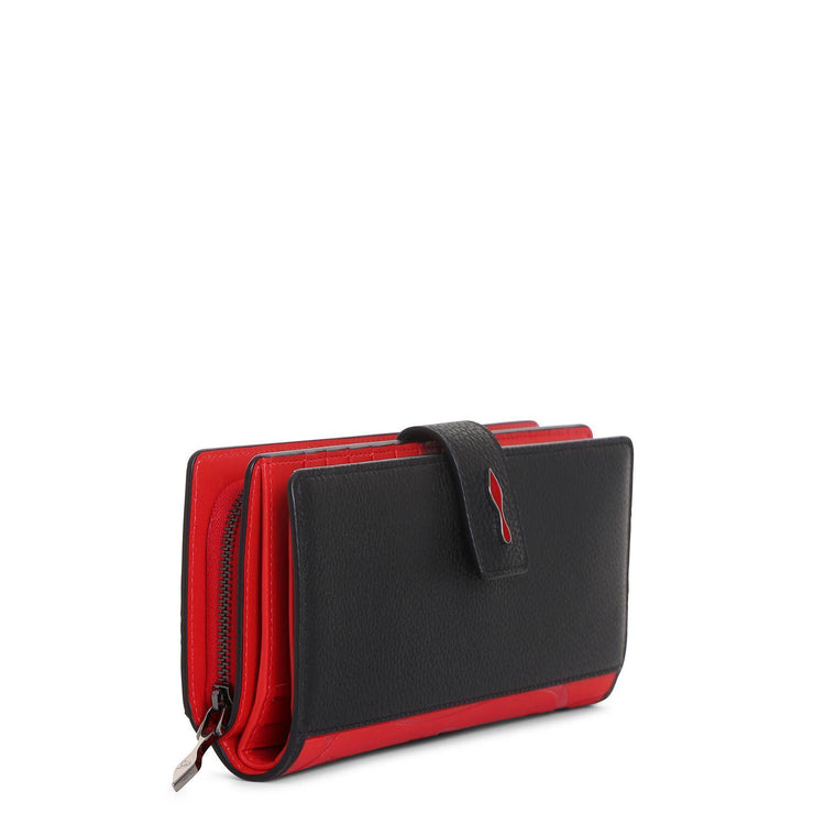 Paloma black and red wallet