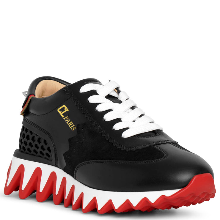 Loubishark donna black sneakers