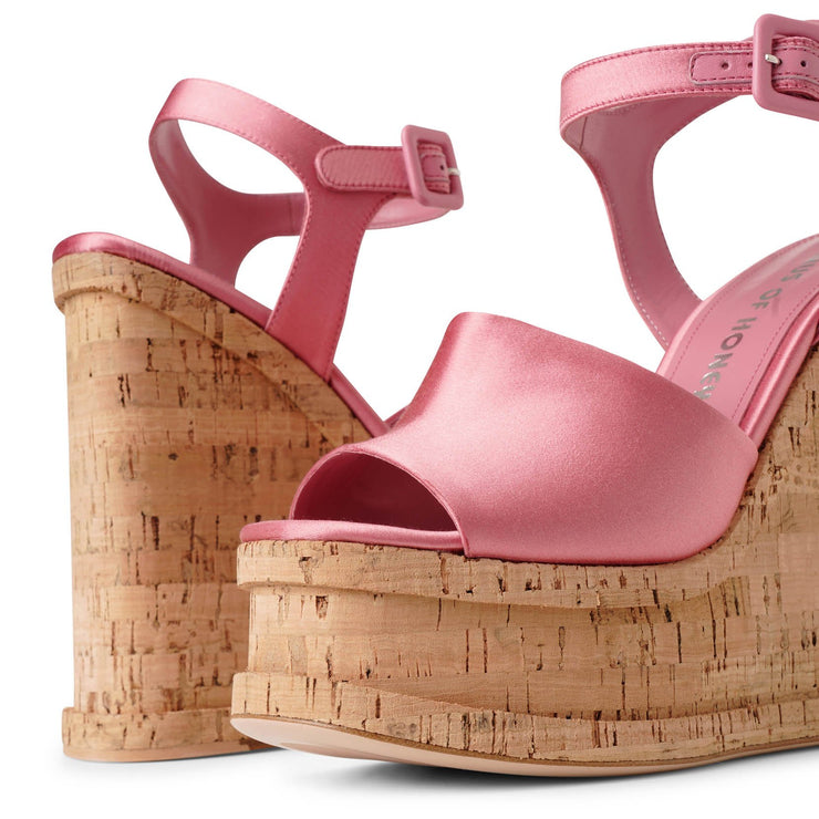 Palace pink platform sandals