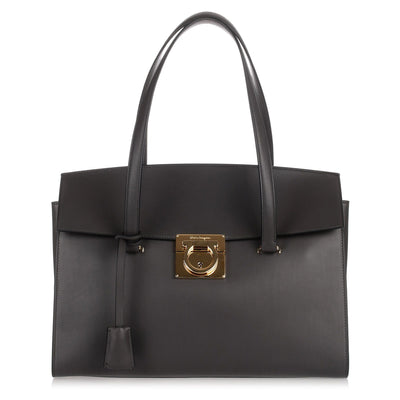 Mara dark grey tote