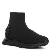 Gancini black sneakers