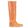 Shearling knee high boot